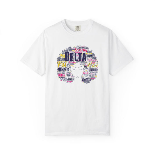 Delta Cities Unisex T-shirt, Graphic Tee for Travelers, Gift for Souvenir Lovers, Casual Vintage Shirt, Great for Events & Gatherings