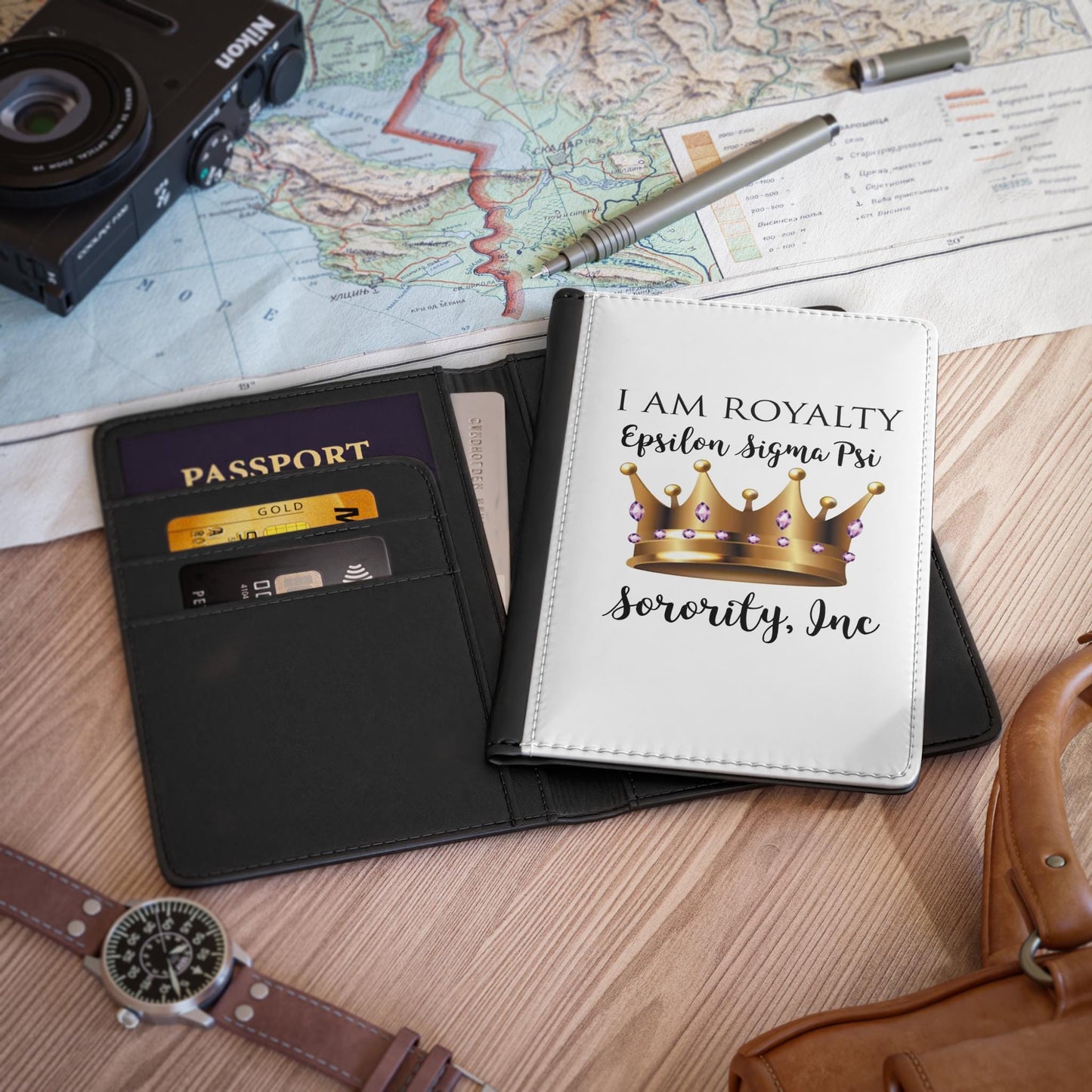 Epsilon Sigma Psi Passport Cover