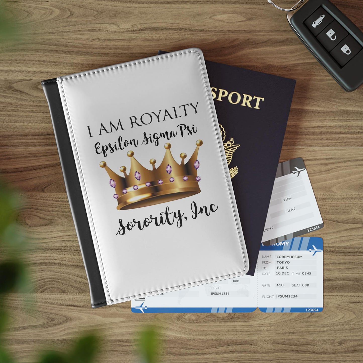 Epsilon Sigma Psi Passport Cover
