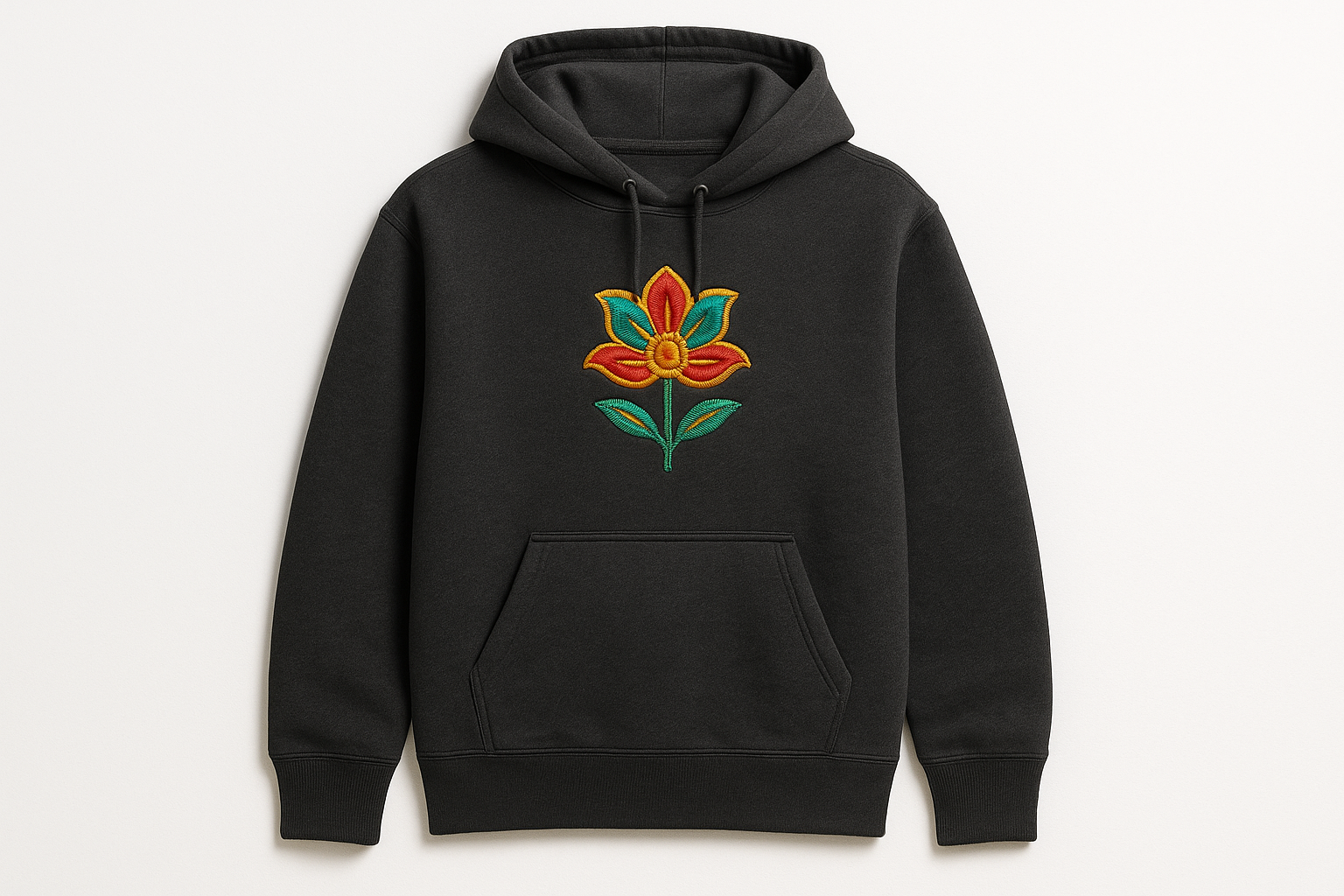 Embroidered Hoodie 